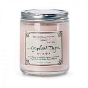 Stonewall Kitchen Grapefruit Thyme Soy Candles
